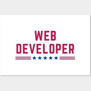 American Web Developer Posters and Art